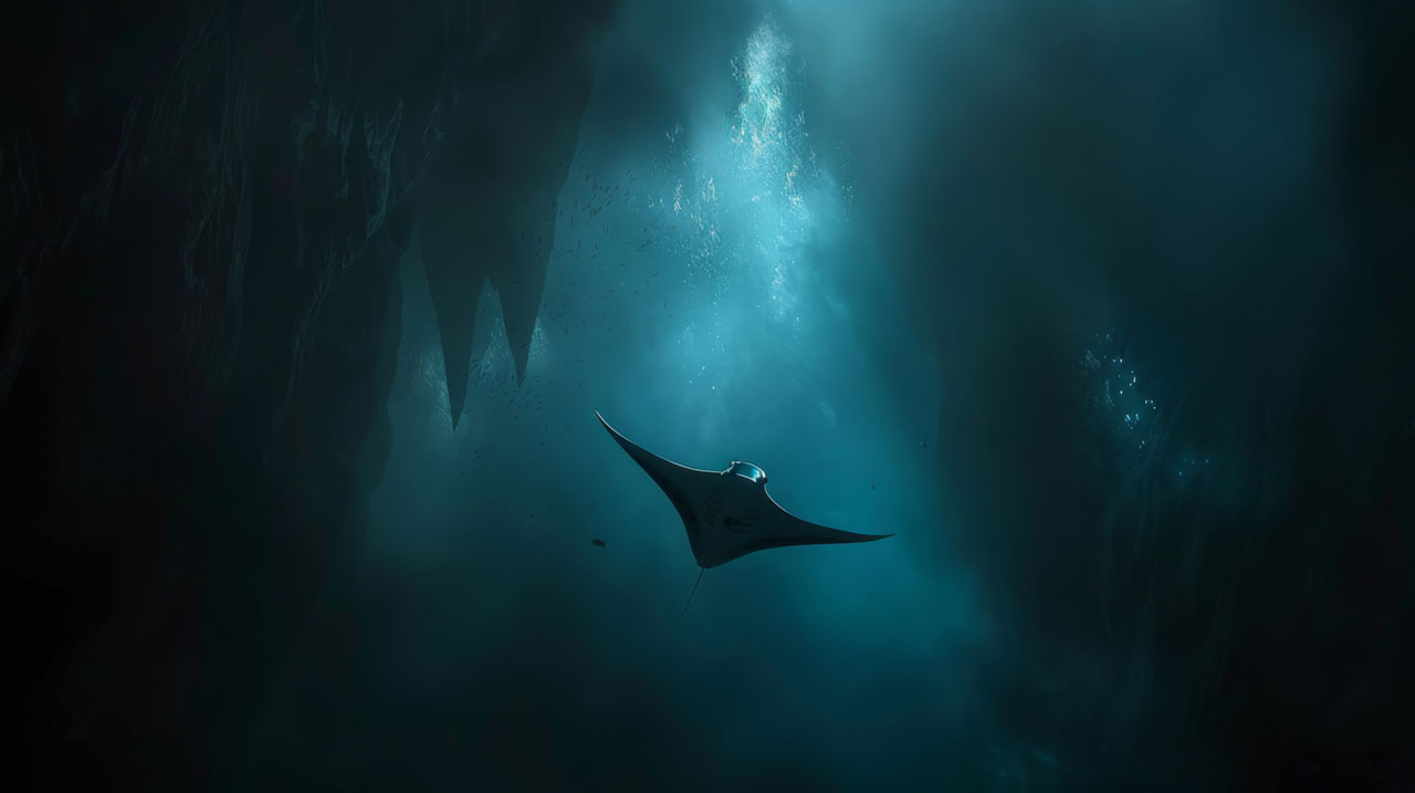 cave diving in thailand